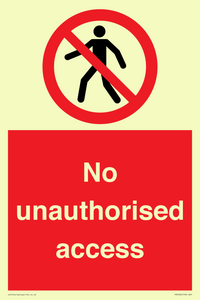 No unauthorised access